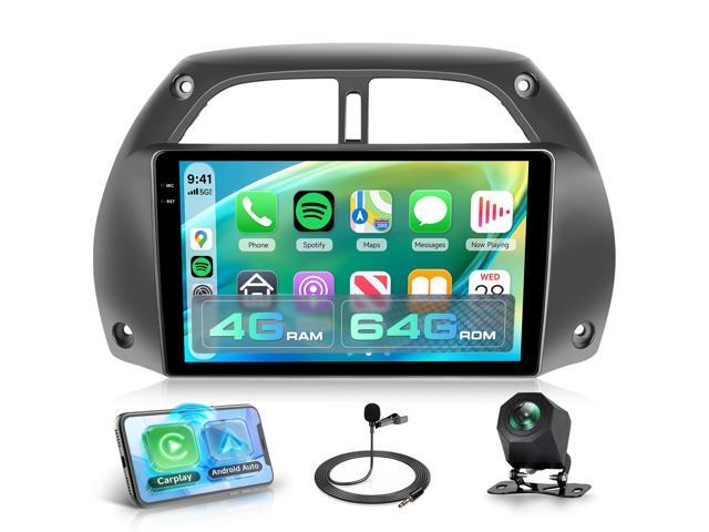 4G+64G Car Stereo for Toyota RAV4 2001-2006 Android Car Stereo, Car Radio Wireless CarPlay Android Auto, GPS WiFi 9 Inch INCELL Screen Bluetooth...