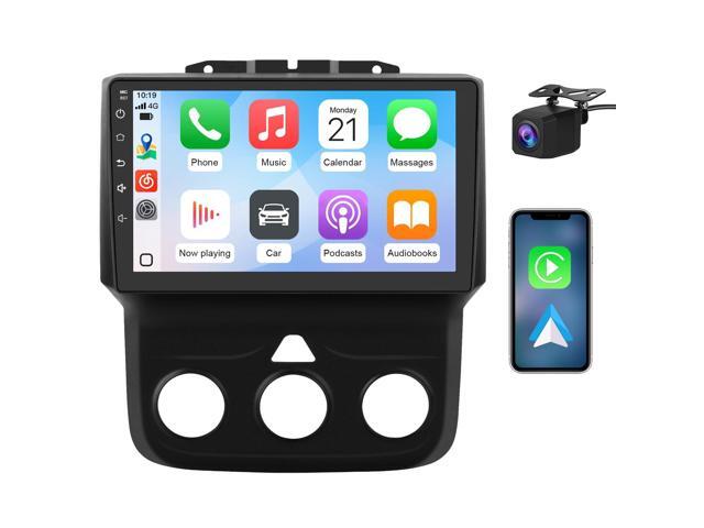 Car Radio Stereo for Dodge Ram 2013-2018 1500 2500 3500 with Wireless Apple Carplay Android Auto 9 inch Head Unit 4G RAM 64G ROM with DSP BT GPS FM...