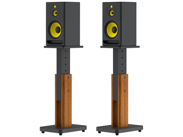 18'-28' Height Adjustable Studio Monitor Stands Pair for Yamaha/Presonus/KRK/JBL/ADAM Audio/Mackie/Edifier Studio Monitors Speaker Stand- Heavy...