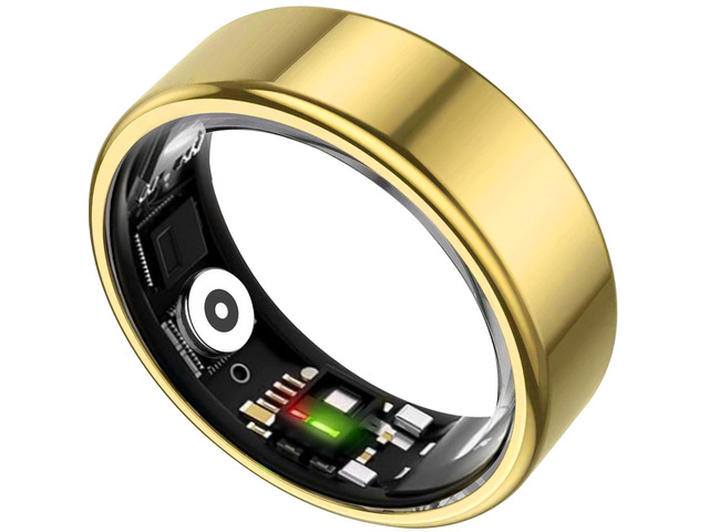 Smart Ring for Women & Men with Fitness Sleep & Heart Tracker No Subscription Fee,IP68 Waterproof,Tracks Heart Rate,HRV,Activity & Stress.5-Day...