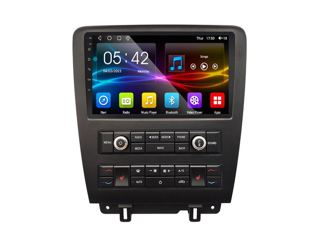 4+64G Car Radio for Ford Mustang 9 inch Touch Screen 2010 2011 2012 2013 2014 Stereo,Wireless Carplay/WiFi/Bluetooth/EQ Audio/Andriod...
