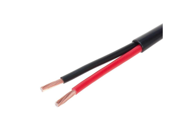 Cables Direct 14-Gauge Outdoor Speaker Wire, 500 Ft 2 Conductor, Copper Clad Aluminum, Stranded Bulk Audio Cable CL2, Direct Burial, UV Resistant