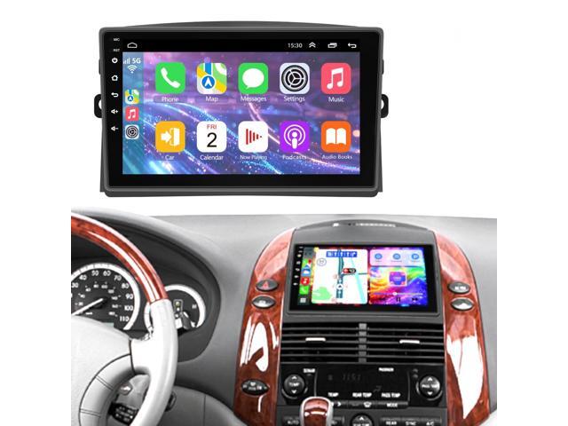 Android 14 Car Radio for Toyota Sienna 2004 2005 2006 2007 2008 2009 2010, 4+64GB 9 Inch IPS Touch Screen Sienna Stereo with Wireless CarPlay &...