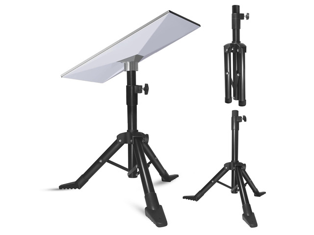 Starlink Gen 3 Tripod Stand, Adjustable Heavy-Duty Mount, Supports Gen 3/V4 and Standard Kickstand Dish, Height Adjustable from 2 to 4.5 Feet,...