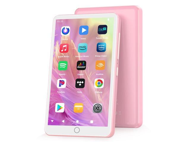 144GB MP3 Player with Bluetooth and WiFi, Android 13 MP3 MP4 Players with 4' Touchscreen and Speaker, MP3 Music Players with Spotify, Audible,...
