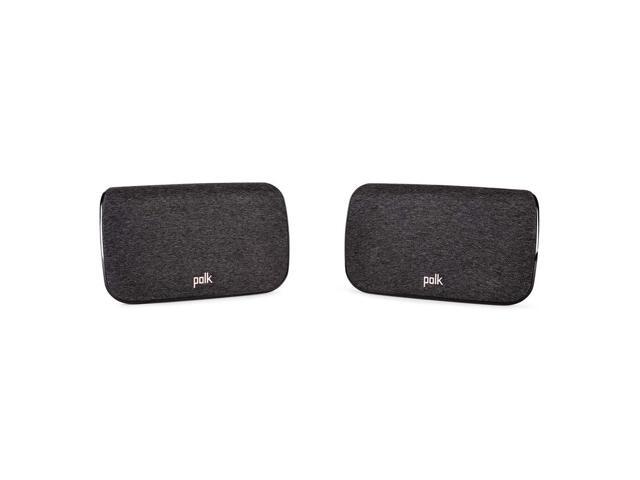 SR2 Wireless Surround Sound Speakers for Select Polk React and Magnifi Bars - Wireless Surround Sound System for TV, Easy Setup, Multiple Placement...