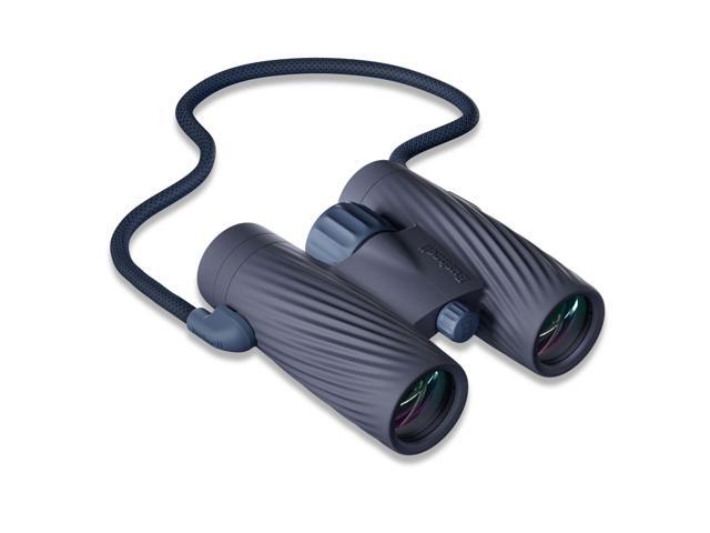 A3 10x32 Compact Binoculars for Adults & Kids, Waterproof, Fogproof, 10X Magnification, Fully Multi-Coated Lenses & Rubber Armor - Sky Captain Blue