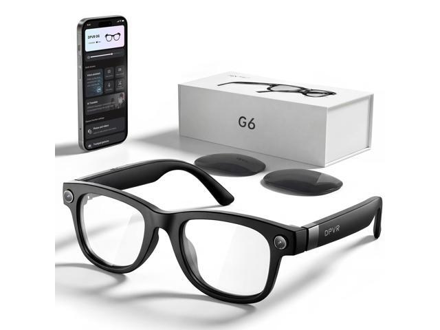 AI Smart Glasses with Camera and Bluetooth 8MP HD Sunglasses with Camera, Video Recording Glasses, Real-Time Translation, Voice Assistant,...