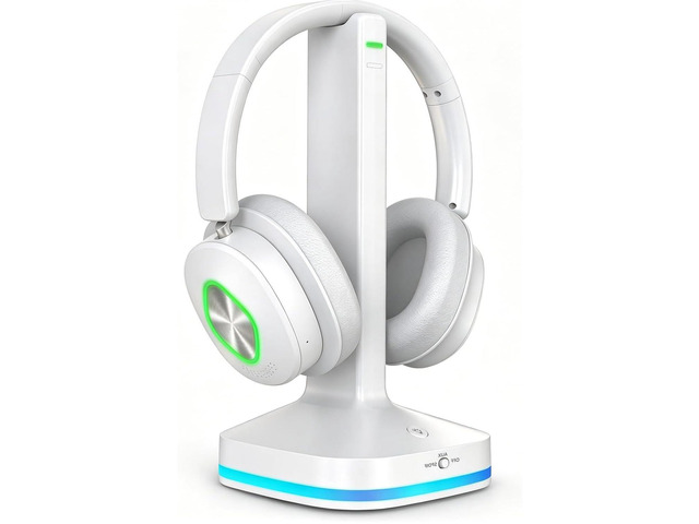 Wireless Headphones for TV, TV Headphones Wireless for Seniors with Transmitter Charging Base, 3 Audio Modes & Low Latency & Blutooth 5.4,...