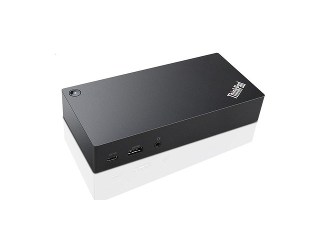 ThinkPad USB-C UltraDock With 90W 2 Prong AC Adapter (40A90090US, USA Retail Packaged)