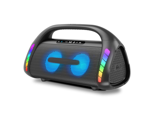 LFS Bluetooth Speaker,100W Loud Speakers Bluetooth Wireless with Deep Bass, LED Lights, IPX6 Waterproof, 30H Playtime, Portable Outdoor Speaker...