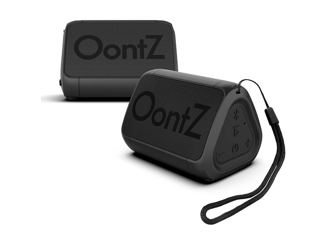 OontZ Angle Solo Compact Bluetooth Speakers, 2-Pack, 14-Hour Playtime Compact 5W Bluetooth speaker with clear sound, 14-hour playtime, 100-ft...