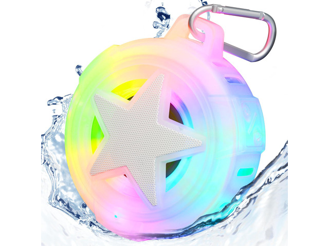 Shower Speaker Bluetooth Waterproof for Paddle Board Gifts Teen Girls Portable Wireless Speakers, IP67 Floating, TF Card, Small Outdoor Stuff...
