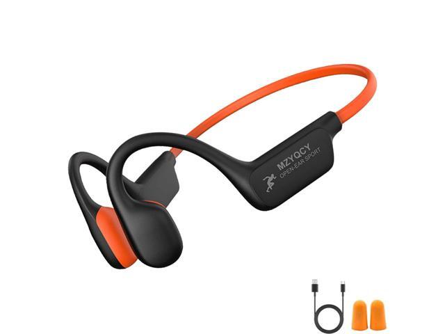 Bone Conduction Headphones, Open Ear Bluetooth 5.4 Headset with Mic 15H Playback, IPX6 Sweatproof, Lightweight Open-Ear Fit for Running, Cycling,...