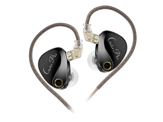 KZ Castor Pro Tunable in Ear Monitor, Improved Bass in Ear Headphones HiFi Dual-Dynamic Driver Gaming Earbuds, IEM Earphones with 2PIN-C...