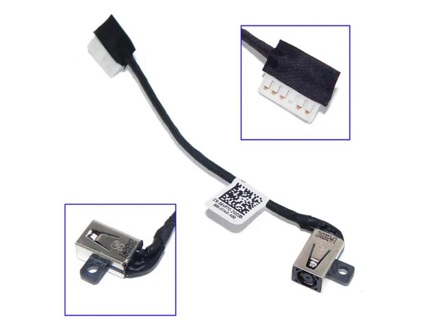DC Jack Power Plug in Charging Port Cable for INSPIRON15 3515 3510 3520 3521 3525 GDM50 DC301017H00 0231X7 DC301018100 5PCS
