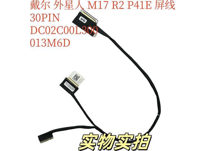 For Alien M17 R2 P41E 60HZ Screen Cable 30PIN DC02C00L300 013M6D
