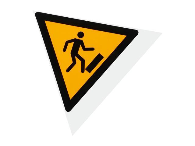 Danger Sign Stickers Floor Watch Your Step Decal Safety Adhesive Tape Warning Decals Caution Tripping Hazard Travel