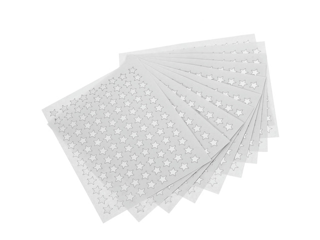 10 Sheets Pentagram Reward Stickers Self Adhesive Stickers for Students Teacher Incentive Classroom Motivation Kindergarten