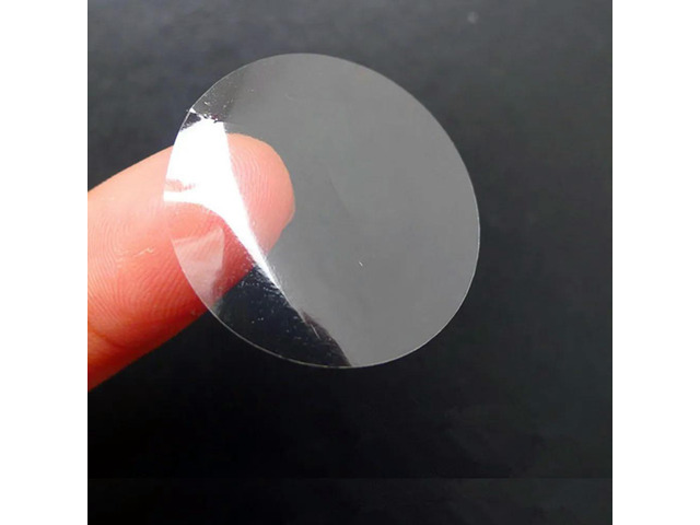 500Pcs Self-Adhesive Round Sealing Stickers Transparent Bopp Seal els for Food Packaging Cake Pastry Macaron Chocolate Bag