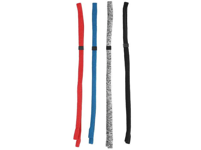 4Pcs Glasses Rope Outdoor Sports Adjustable Lightweight Non-Slip Eyewear Strap Durable for Daily Use Red Blue Black