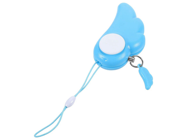 Personal Alarm Keychain Angel Wing Safe 130Db Emergency Alarm for Outdoor Personal Alarms for