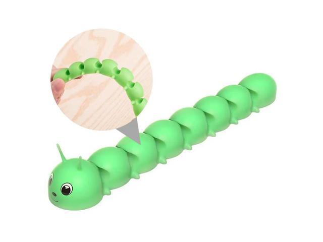 1Pcs Silicone Data Line Organizer Heat Cold Resistant Self-Adhesive Cable Winder for Computers Ethernet TV