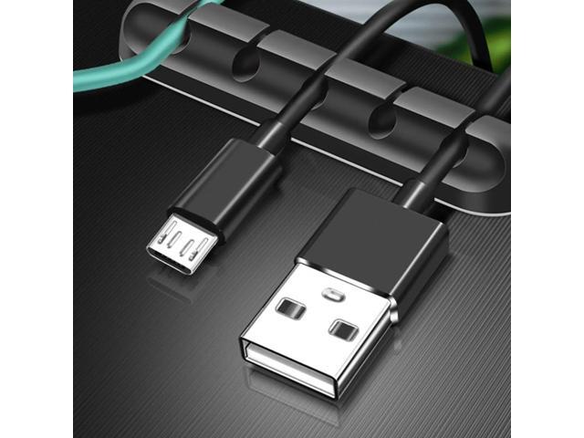 2Pcs Heavy Duty Flexible Data Line Holder for Thick Thin Flat Cables Car Desk Organizer Cable Management Solution for Home