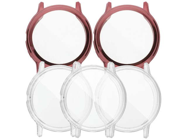 5Pcs Electroplated Watch Protective Frame Tpu Flexible Cover Screen Protector Case Replacement Compatible Gen 5