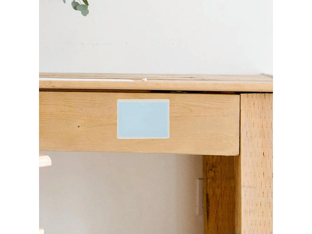 12Pcs Self-Adhesive Index Card Pockets Transparent PVC el Holders for Notebooks Journals Walls Warehouse Bin els Sticky