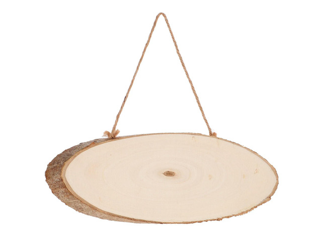 Unfinished Wood Sign Diy Wooden Plaque Decor Oval Hanging Wood Board Blank Cutout For Craft Storefront Wooden el Sign