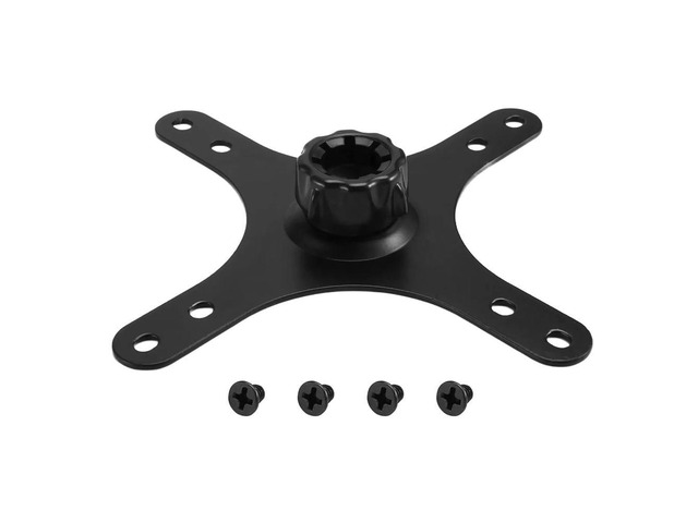 73C Universal Monitor Mounting Adapter Bracket Plate with 17mm Ball Head Compatibility 100x100mm 75x75mm Wall Arm Mount