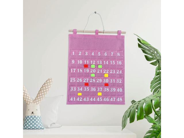 50Pcs Attendance Cards Time Check Kindergarten Sign-in Cards Morning Classroom Attendance Chart School Supply Sign-in Card