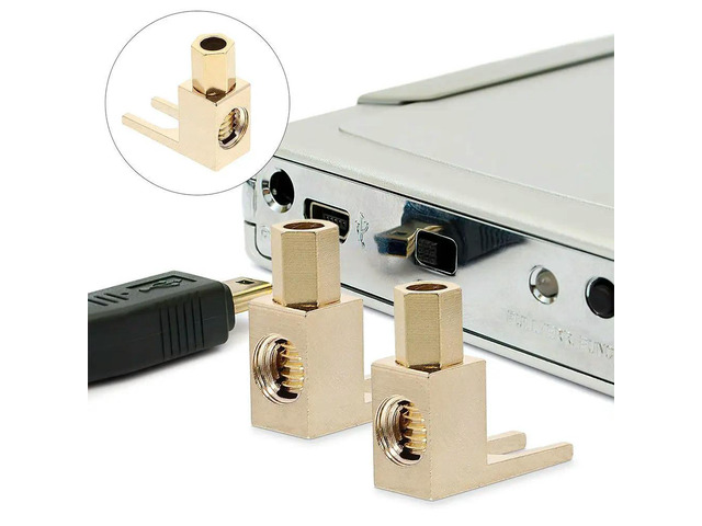 4Pcs L Shape Speaker Connectors Right Angle Banana Plug Clips for Speaker Wire Spade Connector Adapter Audio System Upgrade