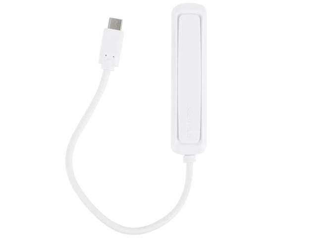 1Pcs Type-C to 4 USB-A Hub Adapter Premium ABS Alloy Build High Heat Dissipation Stable Fast Charging Otg USB-C Hub for Laptop