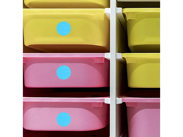 25 Sheets Colored Dot Stickers Round Color Coding els Adhesive Dots for Home Office School Organization Classification
