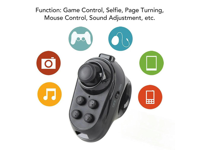 For VR Controller Gamepad, Suitable For VR, phones, Tablets, For Selfie Page Turning Remote Control