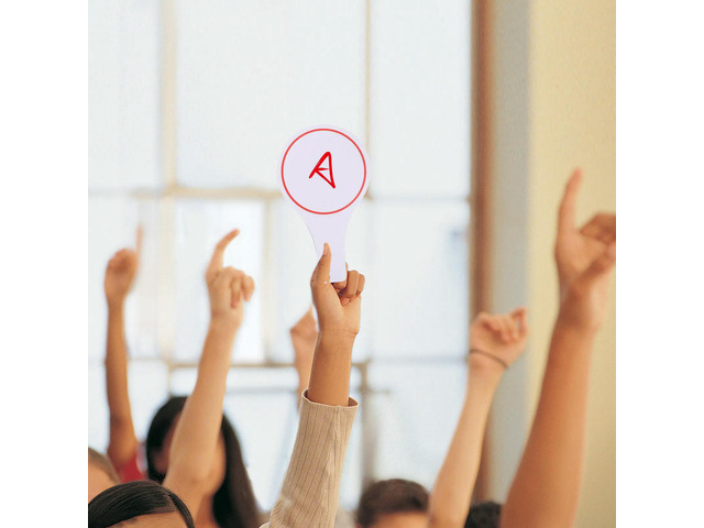 2Pcs Foam Scoring Board Compact Dry Erase Answer Paddle for Sports Events Classroom Voting Judges Scorecard Mini