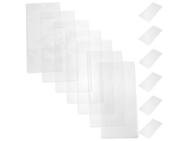 30Pcs PVC Bookmark Holder Display Sleeves Creative Lightweight Organizer Protector DIY Accessories for Office Reading Crafts