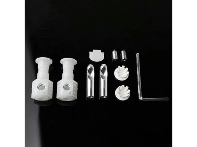 Universal Wall Hung Toilet Seat Fixing Kit with Bolts And Screws Set for Toilet Installation And Mounting
