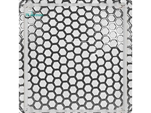2X Aluminum Car Tweeter Speaker Grill Cover, 3 Inch, Full l Mesh Grille For Audio Enhancement Silver