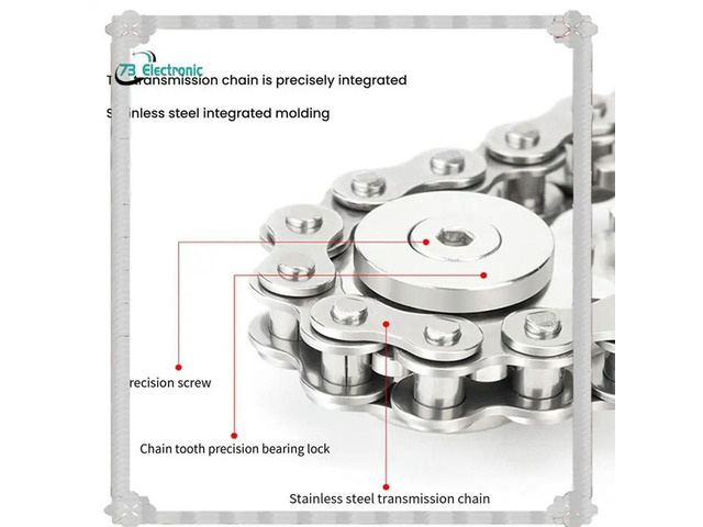 Sprocket Flywheel Gyro Sprocket Chain l Toy Gear Chain Gyro Drop Office Decompression Toy Easy To Use