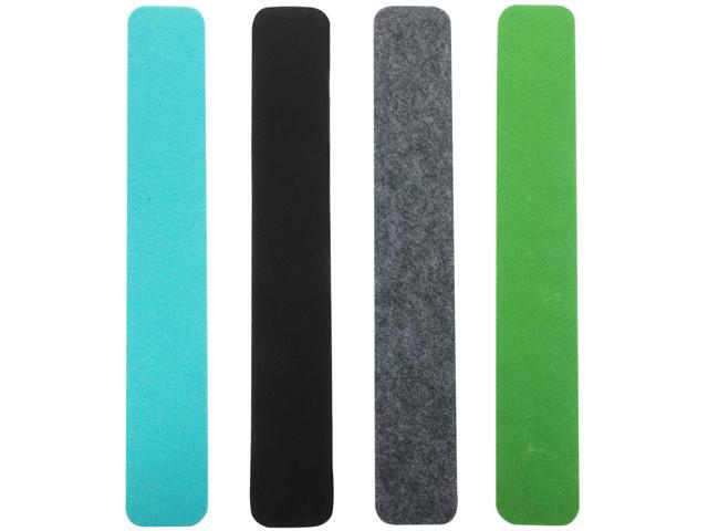 4Pcs Bulletin Board Strips Felt Cork Bulletin Bar Strip Self Stick Wall Board for Desk Study Work Life Organization Home Decor