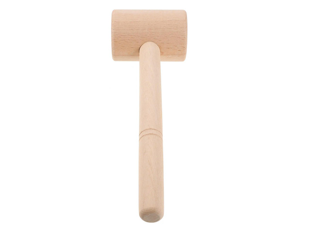Solid Wood Judge Gavel for Auction Court Lawyer Chairman Clear Loud Sound Compact Design Wooden Gavel
