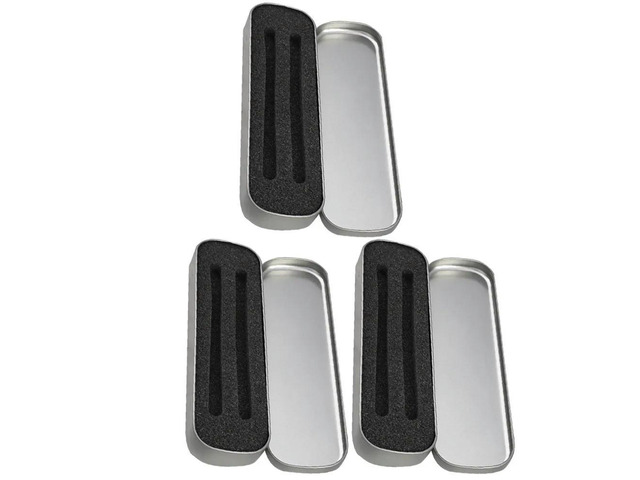 3Pcs l Pencil Box High Grade Sponge Iron Material for Students and Kids l Pencil Box Crayon Case