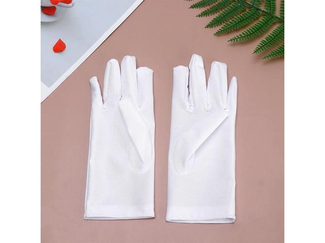 10Pairs Sunscreen Protective Gloves Elastic Spandex for Industrial Gardening Work Lightweight Moisturizing Work Gloves