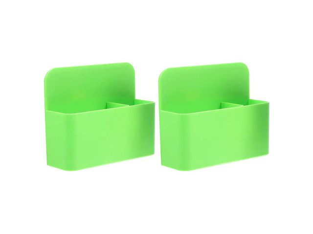 2Pcs Magnetic Pencil Holder Heavy Duty Magnet Dry Erase Marker Organizer Space Saving Desk Organizer for Chalk Pens Erasers Note