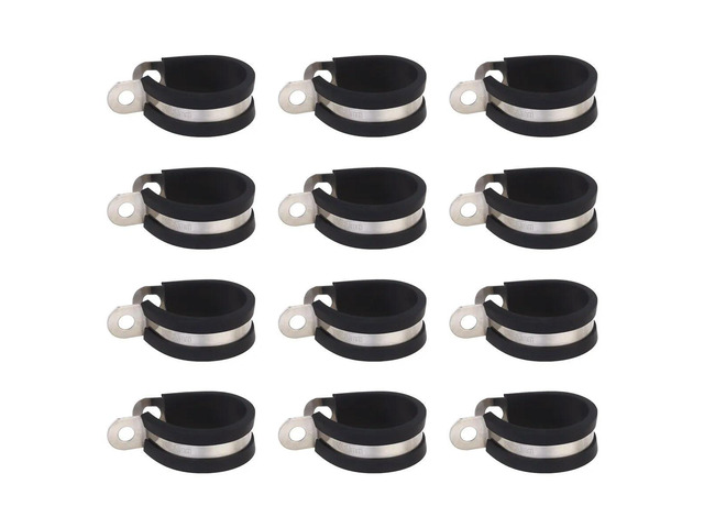 12Pcs Heavy Duty R-Type Cable Clip Wire Clamp for Vehicle Industry Boat Windshield Household Cable Organization Lightweight Easy
