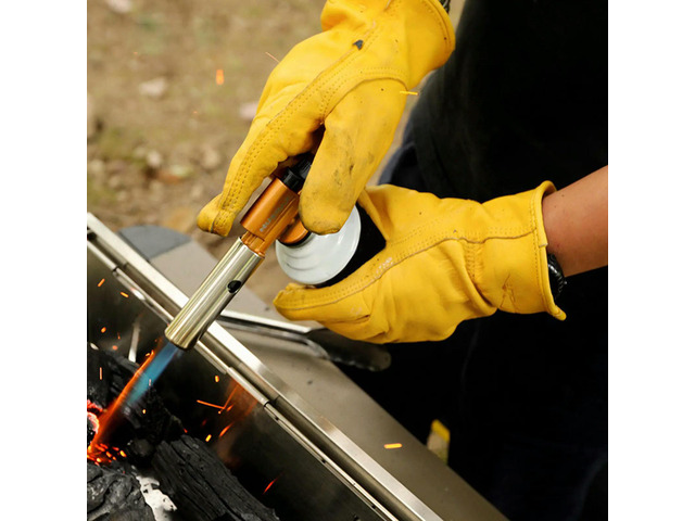 1Pair Anti-Scald Heat Insulation Bbq Gloves Thickened Protective Outdoor Grill Gloves Grill Glove Outdoor Glove