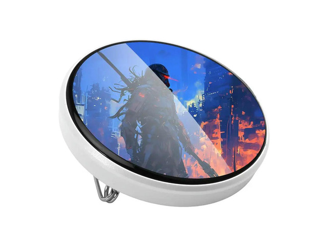 Electronic Badge Display Pin Dynamic Excellent Birthday Gifts For Otaku Fans Friends